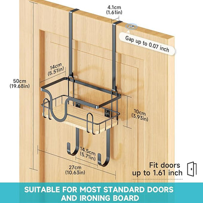 Ironing Board Holder Wall Mount, Over The Door Ironing Board Hanger - Image 6