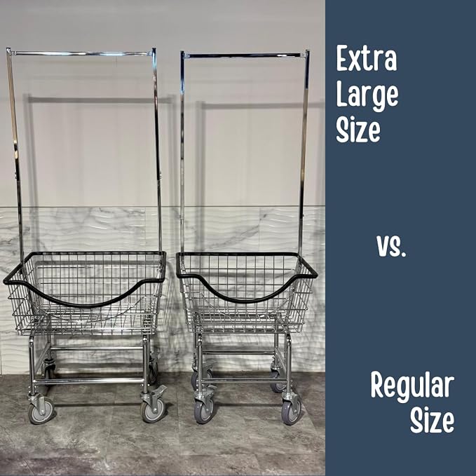 LVP Big Brother Commercial Laundry Cart - Image 5