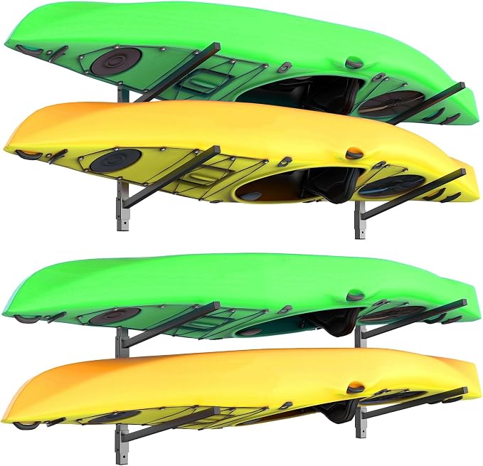 TORACK Heavy-Duty Kayak Storage Rack, Kayak Wall Mount by TORACK