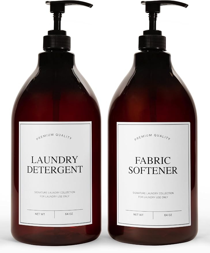 Calindiana Modern Farmhouse Liquid Laundry Detergent and Fabric Softener by Calindiana