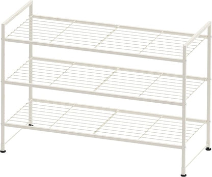Simple Houseware 3-Tier Stackable Shoes Rack Storage Shelf - Image 2