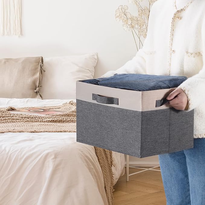 GhvyenntteS Large Fabric Storage Bins - Image 5