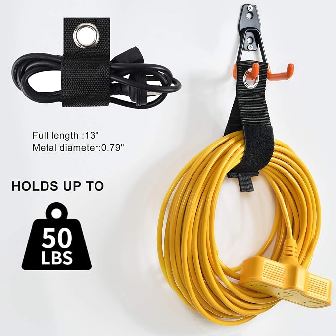 AOBEN Garage Hooks Heavy Duty, Steel Garage Storage Hooks, Utility Tool Hangers - Image 3