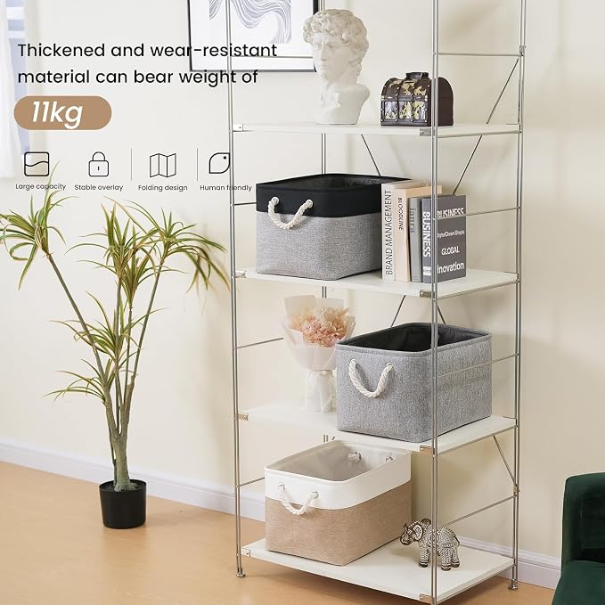 15x11x10 In Foldable Fabric Large Storage Bins - Image 5