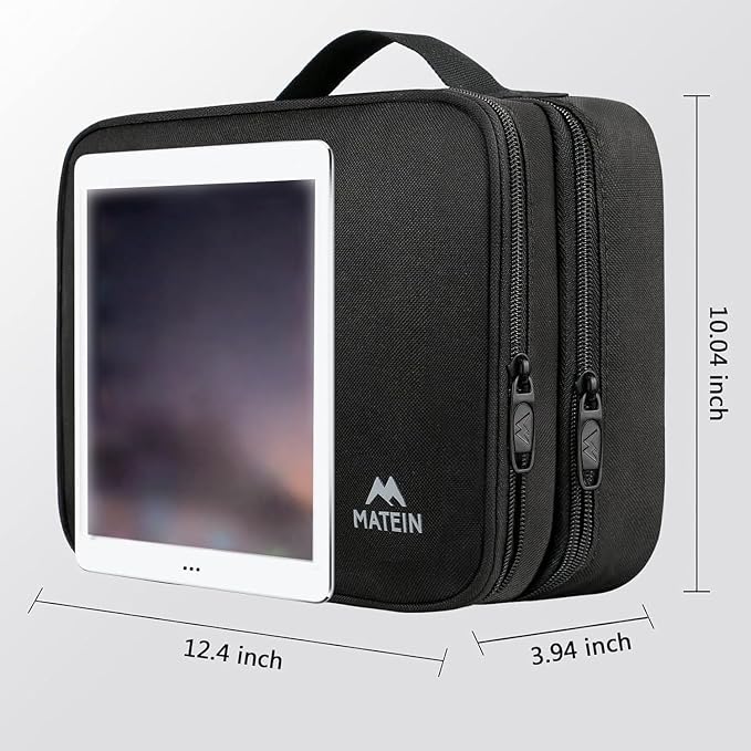 MATEIN Cable Organizer Bag, Large Travel Storage Bag, Sturdy Tool Case | - Image 8