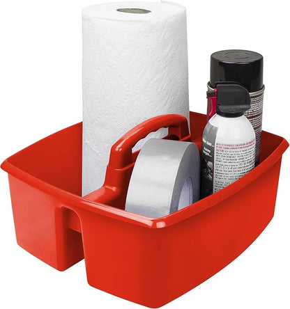Storex 2-Compartment Large Caddy – Multipurpose Classroom Organizer - Image 2