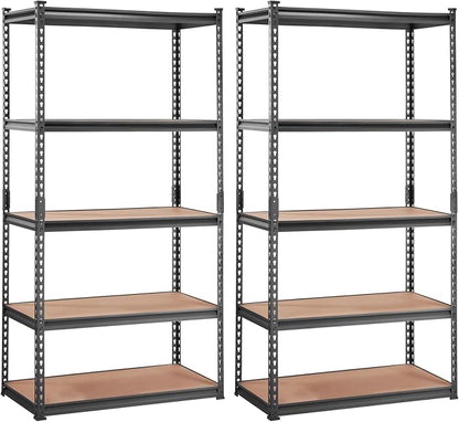 VEVOR Storage Shelving Unit, 5-Tier Adjustable, 2000 lbs Capacity, Heavy Duty by VEVOR