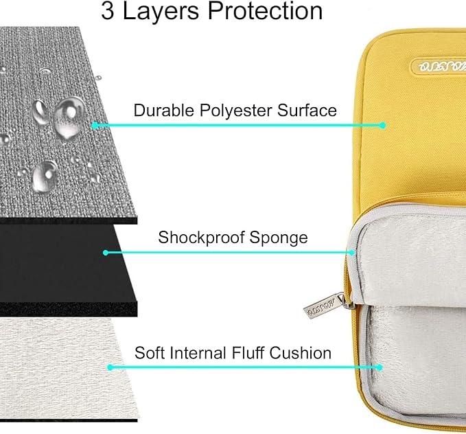 MOSISO Laptop Case 16 inch, 15-15.6 inch Laptop Sleeve Compatible - Image 3