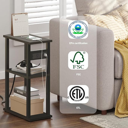 TUTOTAK Small Narrow Side Table - Image 4