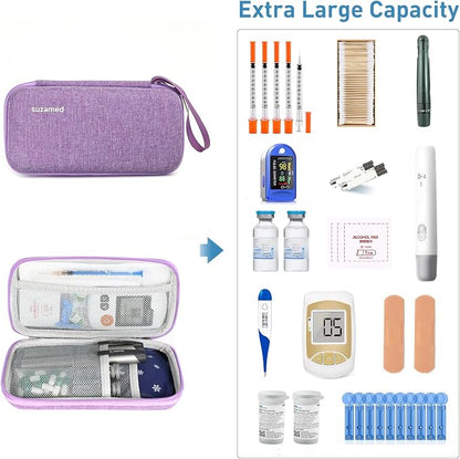 Insulin Cooler Travel Case, EVA Insulation Travel Medicine Kit - Image 6