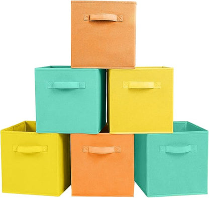 ShellKingdom Storage Bins, Foldable Fabric Storage Cubes and Cloth Storage by ShellKingdom