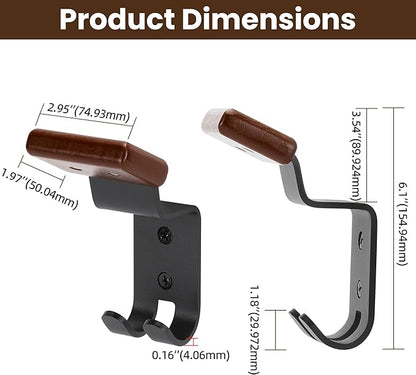 Motorcycle Helmet Holder Wall Mount - Image 3