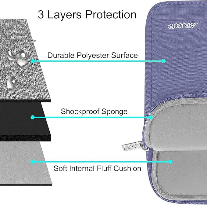 MOSISO Laptop Case 13 inch, Laptop Sleeve Compatible - Image 3