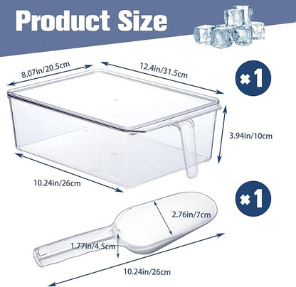Havawish 1 Set Ice Storage Bin for Freezer - Image 2