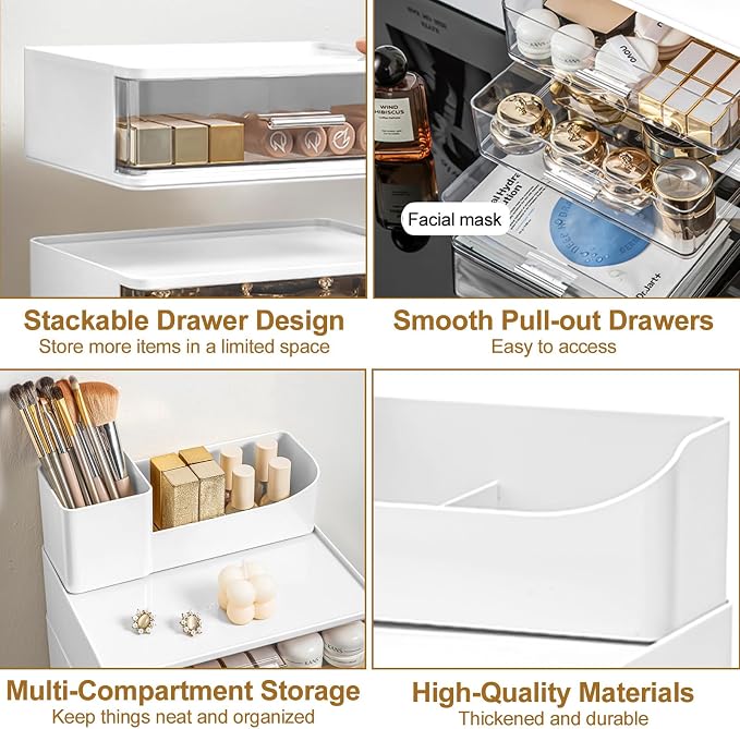 DASITON Makeup Organizer for Vanity - Image 5