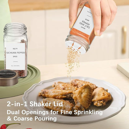 ZEHIQ 30Pcs Glass Spice Jars - Image 6