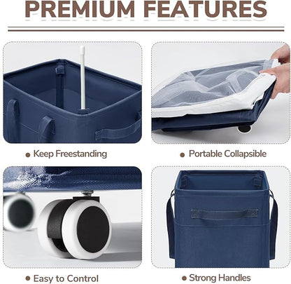 CHICVITA 75L Laundry Basket - Image 4