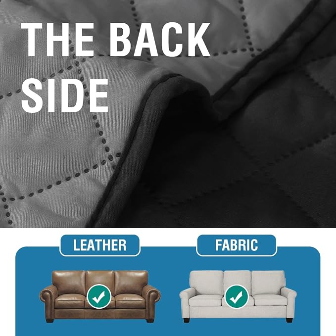 H.VERSAILTEX Couch Arm Covers Water Resistant Armrest Covers - Image 6