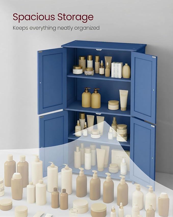 VASAGLE Floor Storage Cabinet, Shaker Cabinet - Image 3