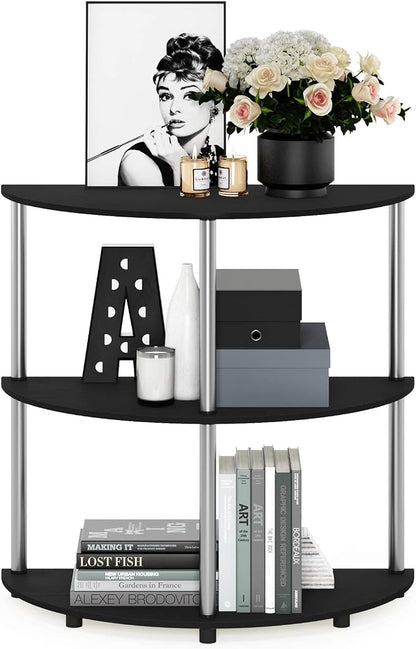Furinno Frans Turn-N Half Round Console Table - Image 4
