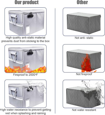 TOMKID Fireproof File Cabinet - Image 4