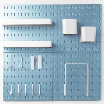 22"x22" Pegboard Combination Kit Wall Organizer Kit - Image 7