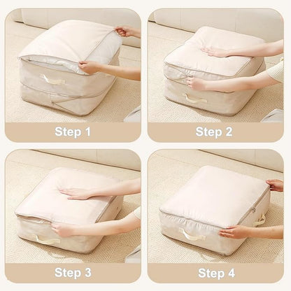 Ultra Space Saving Self Compression Organizer, 2025 New Large Capacity Storage - Image 2