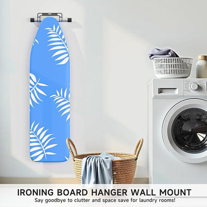 Ironing Board Holder Wall Mount/Over The Door Ironing Board Hanger, Laundry - Image 7