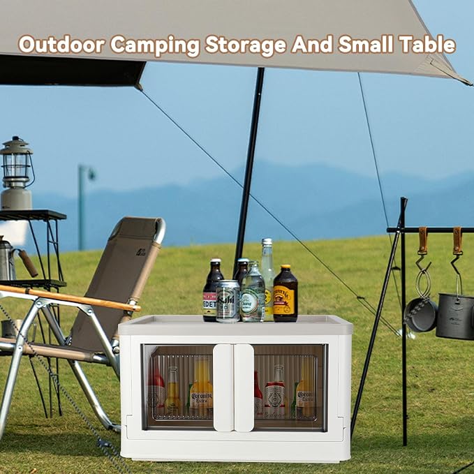 Storage Box, Collapsible Cabinet, 8.4 Gallon Each One, 2 Packs, Useful Box - Image 7