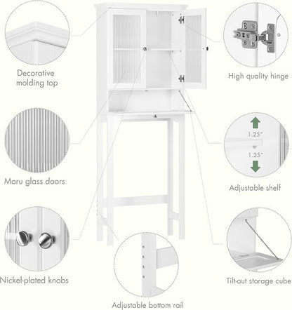 Spirich Over the Toilet Storage Cabinet - Image 4