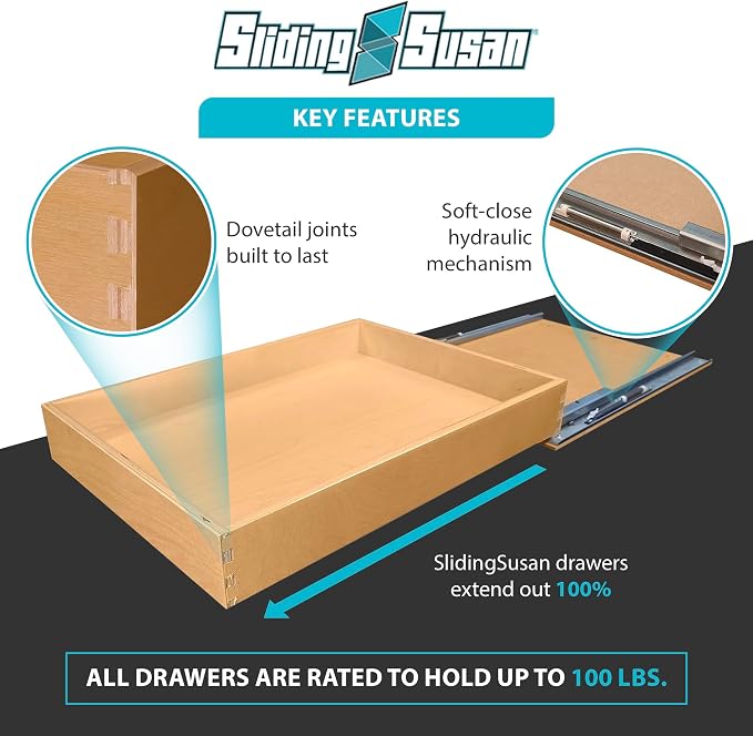 SlidingSusan Pull Out Drawer Organizer - Image 5