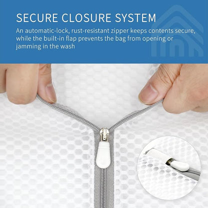 Muchfun 2Pcs Durable Honeycomb Mesh Laundry Bags - Image 3