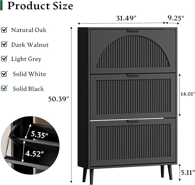 Xixini Shoe Storage Cabinet - Image 2