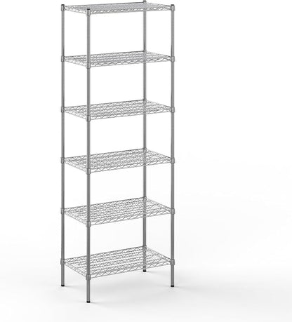 18" Deep x 30" Wide x 86" Height Wire Shelving Kit | 6-Tier | NSF Commercial by Regal+Altair