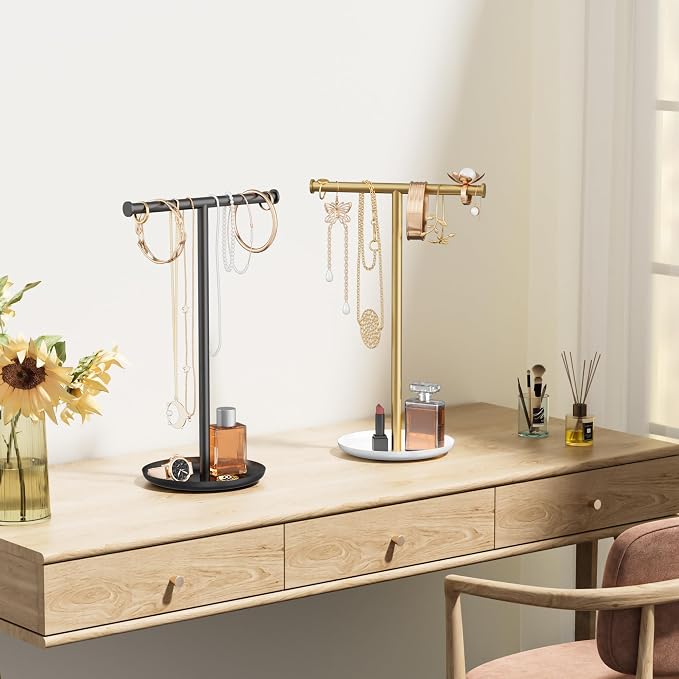 Gold Necklace Organizer Stand - Image 8