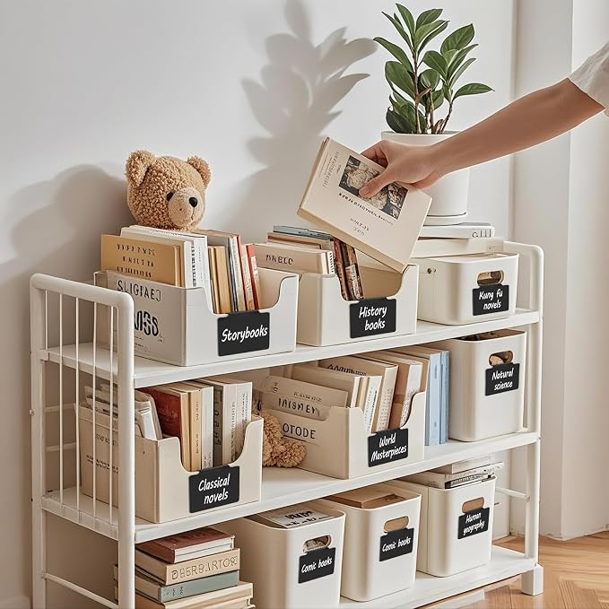 Metal Clip on Pantry Labels for Storage Bins - Image 8