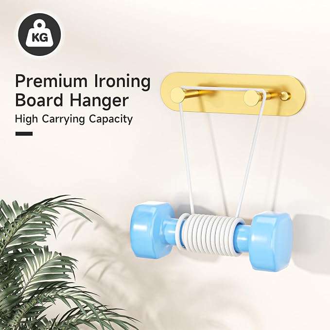 Ironing Board Hanger Wall Mount, Ironing Board Holder - Image 7