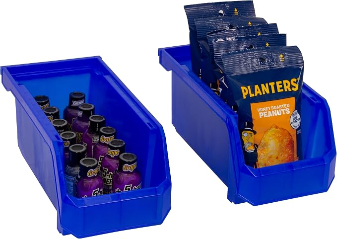 Plastic Containers for Organizing and Storage Bins for Closet, Garage or Pantry - Image 7