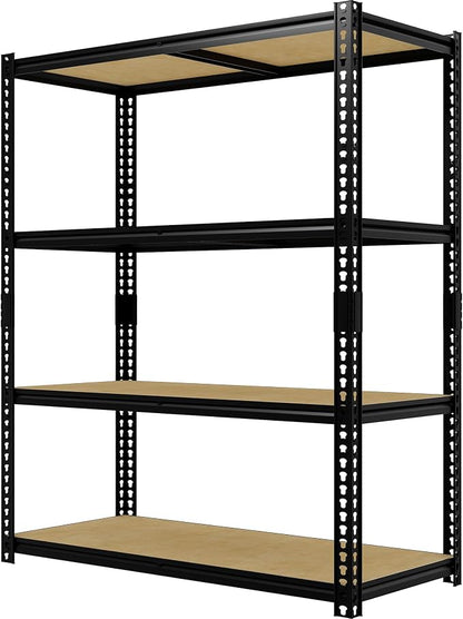 Heavy Duty Garage Storage Shelves, 2000 Lbs Capacity, 4-Tier Adjustable Storage by Unknown