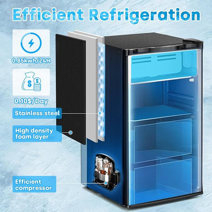Compact Refrigerator 3.2 Cu.Ft Mini Fridge - Image 5