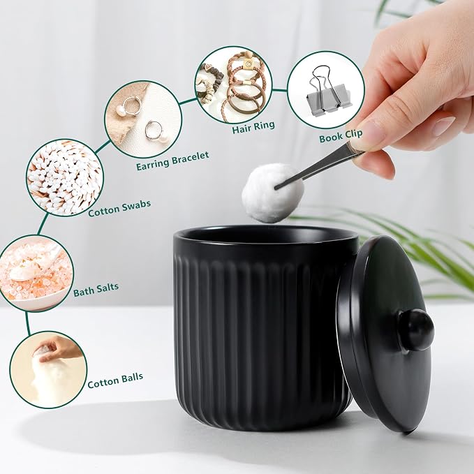 BosilunLife Black Bathroom Accessories Set - Image 6