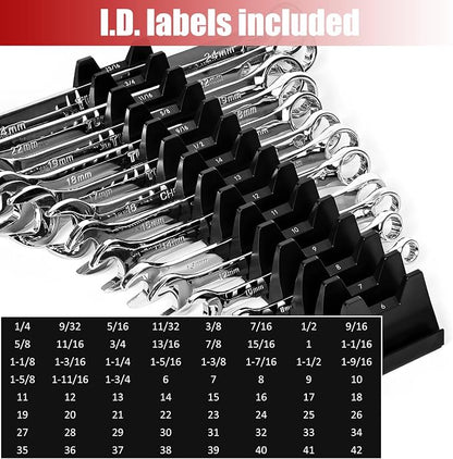 48PCS Magnetic Modular Wrench Organizer Wrench Holder - Image 4