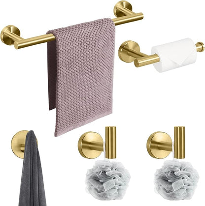 NearMoon Bathroom Hardware Set SUS 304 Thicken Stainless Steel-Towel Bar Set - Image 5