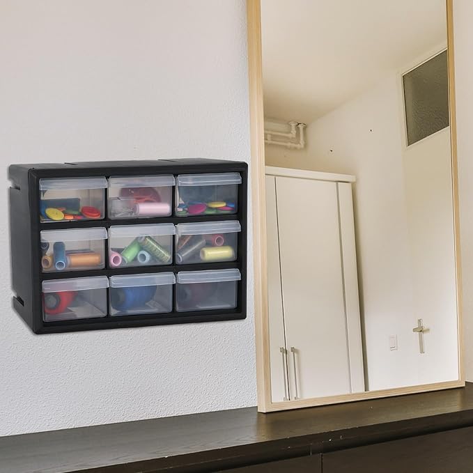 Sadstory 9-Drawer Plastic Drawer Storage Cabinet - Image 8