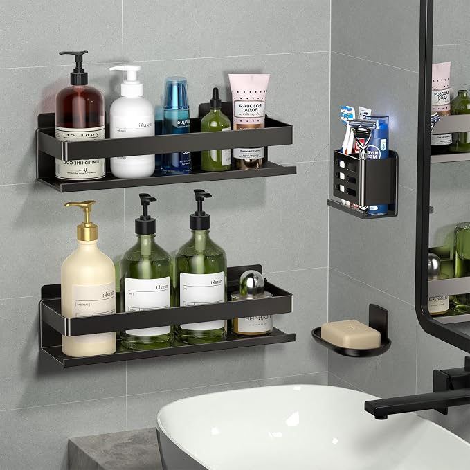 Shower Shelf 4 Pack - Image 3
