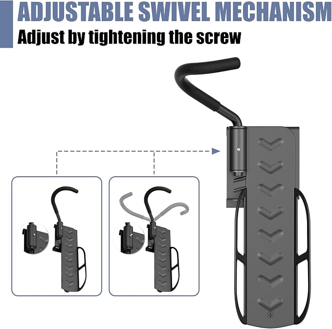 WALMANN Wall Mounted Swivel Bike Rack - Image 5