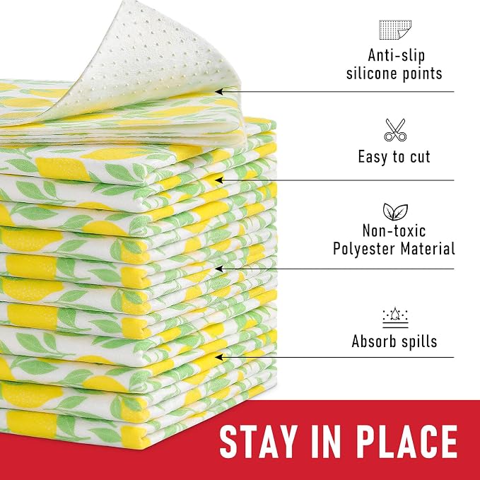 Cooyes 12 Pack Polyester Shelf Liners - Image 3
