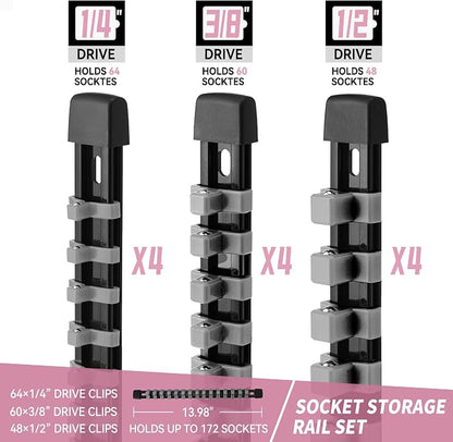 Socket Organizer Drive ABS Tools - Image 2