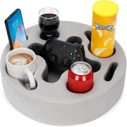 Couch Cup Holder-Sofa Cup Holder Pillow | Couch Caddy Buddy | Drinks Cupholder by INNOSTAGE