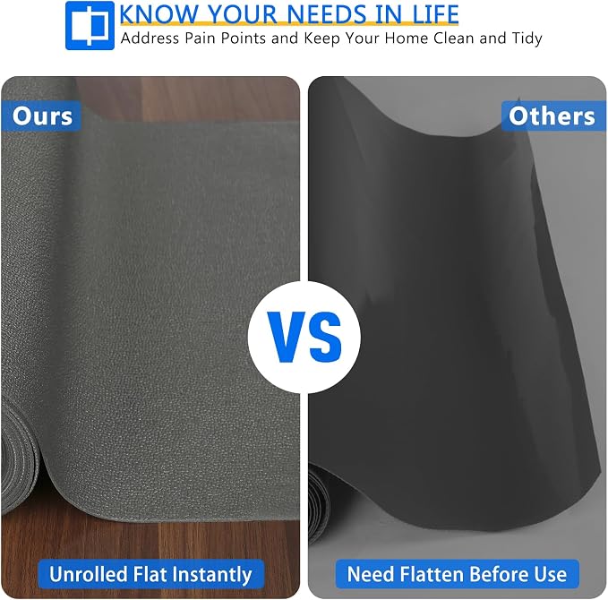 WochiTV Shelf Liner for Cabinets, Drawer Non Adhesive Non Slip Foam Mat for - Image 4